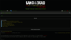 What Rising-dead.com website looked like in 2016 (7 years ago)