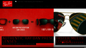 What Ray-ban.com website looked like in 2016 (7 years ago)