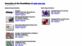 What Resultmaps.neis-one.org website looked like in 2016 (7 years ago)