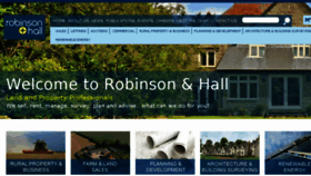 What Robinsonandhall.co.uk website looked like in 2016 (7 years ago)