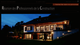 What Rpconstructions.fr website looked like in 2016 (8 years ago)