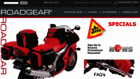 What Roadgear.com website looked like in 2016 (7 years ago)