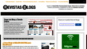 What Revistasblogs.com website looked like in 2016 (7 years ago)