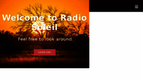 What Radiosoleil.com website looked like in 2016 (7 years ago)