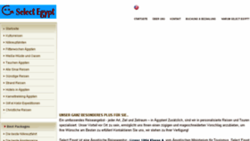 What Reiseaegypten.com website looked like in 2016 (7 years ago)