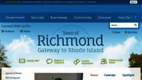 What Richmondri.com website looked like in 2016 (7 years ago)