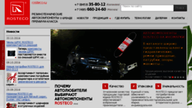 What Rosteco.ru website looked like in 2016 (7 years ago)