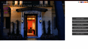 What Romegardenhotel.com website looked like in 2016 (7 years ago)