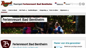 What Resorthotelbadbentheim.nl website looked like in 2016 (7 years ago)
