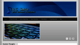 What Rgsmithmusic.com website looked like in 2016 (7 years ago)