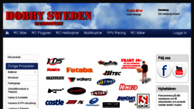 What Rchobbysweden.se website looked like in 2016 (7 years ago)