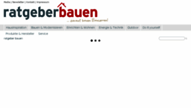 What Ratgeberbauen24.de website looked like in 2016 (7 years ago)