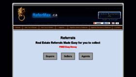 What Refermax.ca website looked like in 2016 (7 years ago)