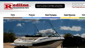 What Redline-parts.com website looked like in 2016 (7 years ago)