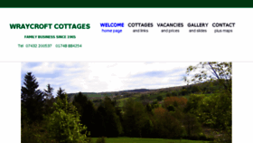 What Reethcottages.com website looked like in 2016 (7 years ago)