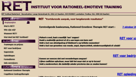 What Ret-instituut.nl website looked like in 2016 (7 years ago)