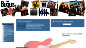 What Rockpop60.it website looked like in 2016 (7 years ago)