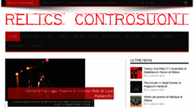 What Relics-controsuoni.com website looked like in 2016 (7 years ago)