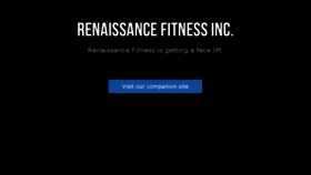 What Renaissancefitnessinc.com website looked like in 2016 (7 years ago)