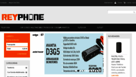 What Reyphone.com website looked like in 2016 (7 years ago)