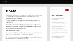 What Reseau-opera.fr website looked like in 2016 (7 years ago)