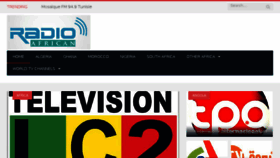 What Radioafrican.com website looked like in 2016 (7 years ago)