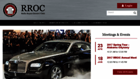 What Rroc.org website looked like in 2016 (7 years ago)