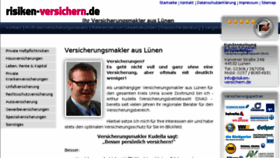 What Risiken-versichern.de website looked like in 2016 (7 years ago)