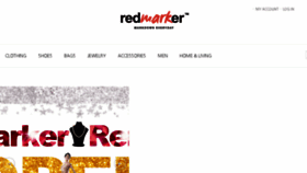 What Redmarker.co.kr website looked like in 2016 (7 years ago)