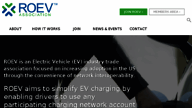 What Roev.org website looked like in 2016 (7 years ago)