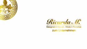 What Ricardam.de website looked like in 2016 (7 years ago)