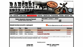 What Ranceri.com website looked like in 2016 (7 years ago)