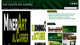 What Raspeig.es website looked like in 2016 (7 years ago)