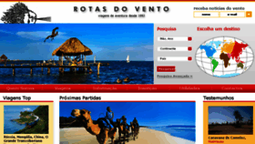 What Rotasdovento.pt website looked like in 2016 (7 years ago)
