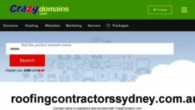 What Roofingcontractorssydney.com.au website looked like in 2016 (7 years ago)