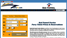 What Red-funnel-ferry.com website looked like in 2016 (7 years ago)