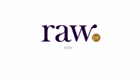 What Rawpr.co.uk website looked like in 2016 (7 years ago)