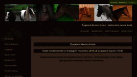 What Rogalandwestern.org website looked like in 2016 (7 years ago)