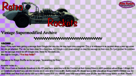 What Retrorockets.org website looked like in 2016 (7 years ago)