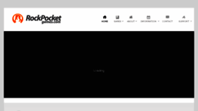 What Rockpocketgames.com website looked like in 2016 (7 years ago)