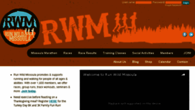 What Runwildmissoula.org website looked like in 2016 (7 years ago)