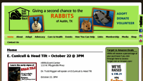 What Rabbitresource.org website looked like in 2016 (7 years ago)
