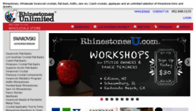 What Rhinestonesu.com website looked like in 2016 (7 years ago)