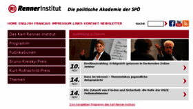 What Renner-institut.at website looked like in 2016 (7 years ago)