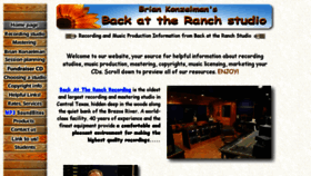 What Ranchstudio.com website looked like in 2016 (7 years ago)