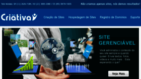 What Redecriativa.com.br website looked like in 2016 (7 years ago)