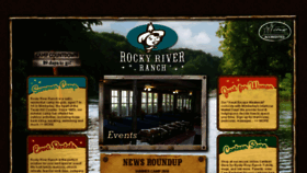 What Rockyriverranch.com website looked like in 2016 (7 years ago)
