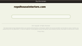 What Royalhouseinteriors.com website looked like in 2016 (7 years ago)
