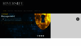 What Riversafe.co.uk website looked like in 2016 (7 years ago)