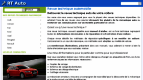 What Rt-auto.fr website looked like in 2016 (7 years ago)